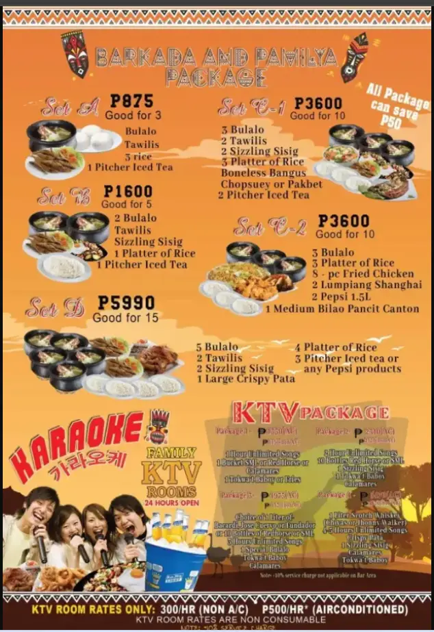 Bulalo Capital Philippines Menu
