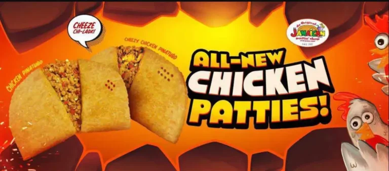Jamaican Patties Menu