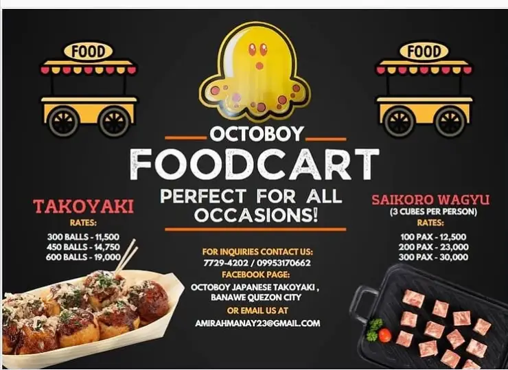 Octoboy Menu
