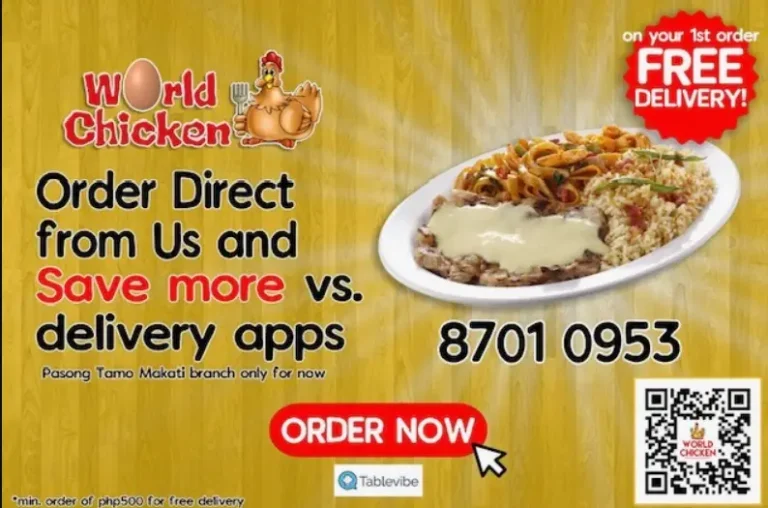 World Chicken Menu